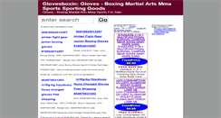 Desktop Screenshot of glovesboxin.com