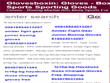 Tablet Screenshot of glovesboxin.com